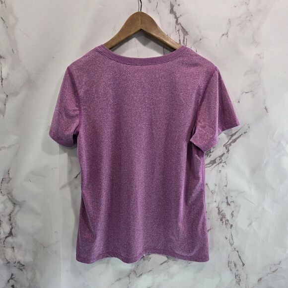 REI Co Op Shirt Womens Large Pink Purple Tech Short Sleeve Active Hiking - Picture 5 of 9